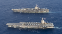 CVN-78 Gerald R. Ford + CVN-75 Harry S. Truman