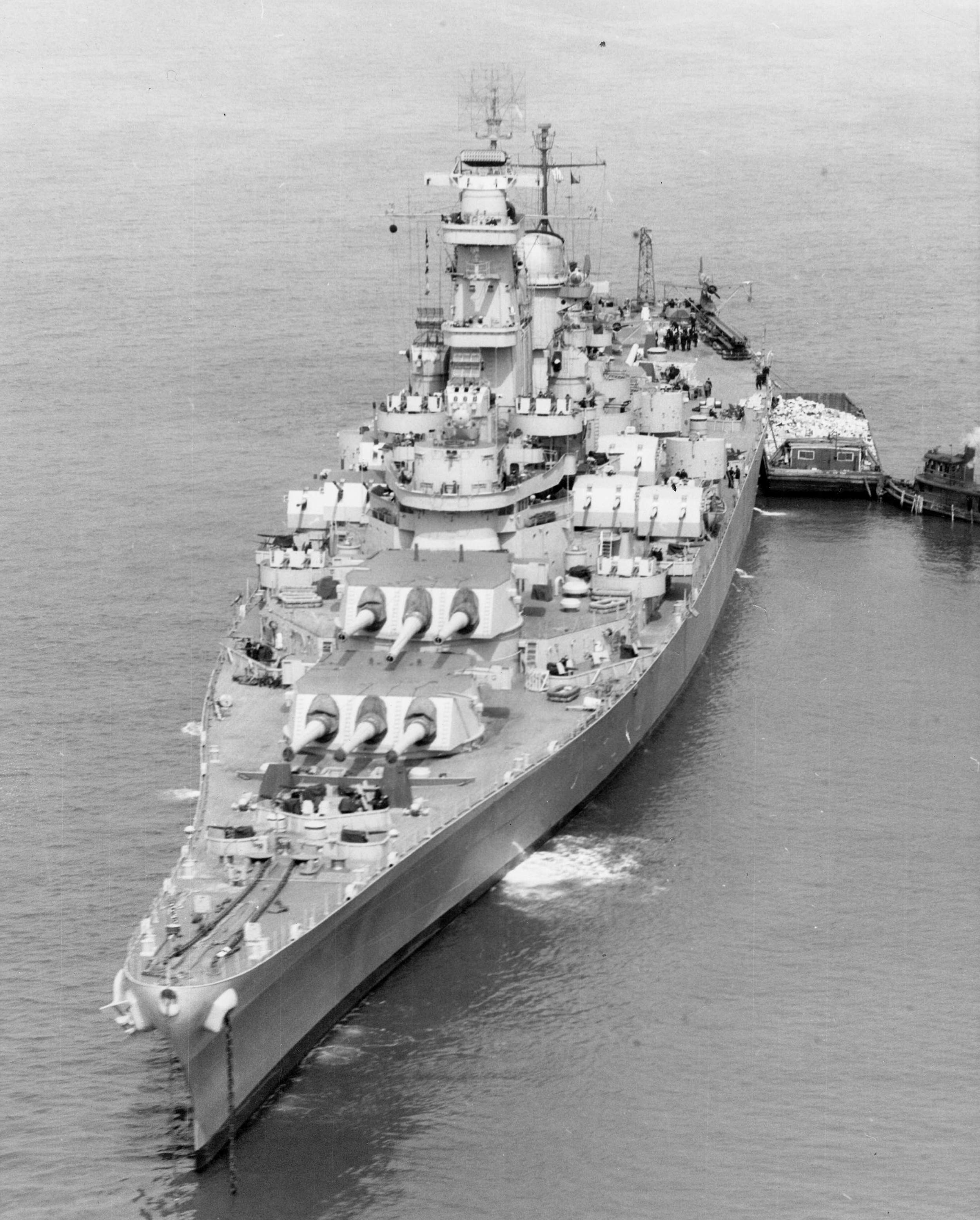 Battleship Photo Index BB-61 IOWA